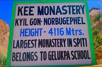 Kaza to Key Monastery